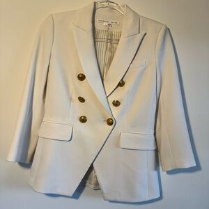 Veronica Beard Cream Blazer
